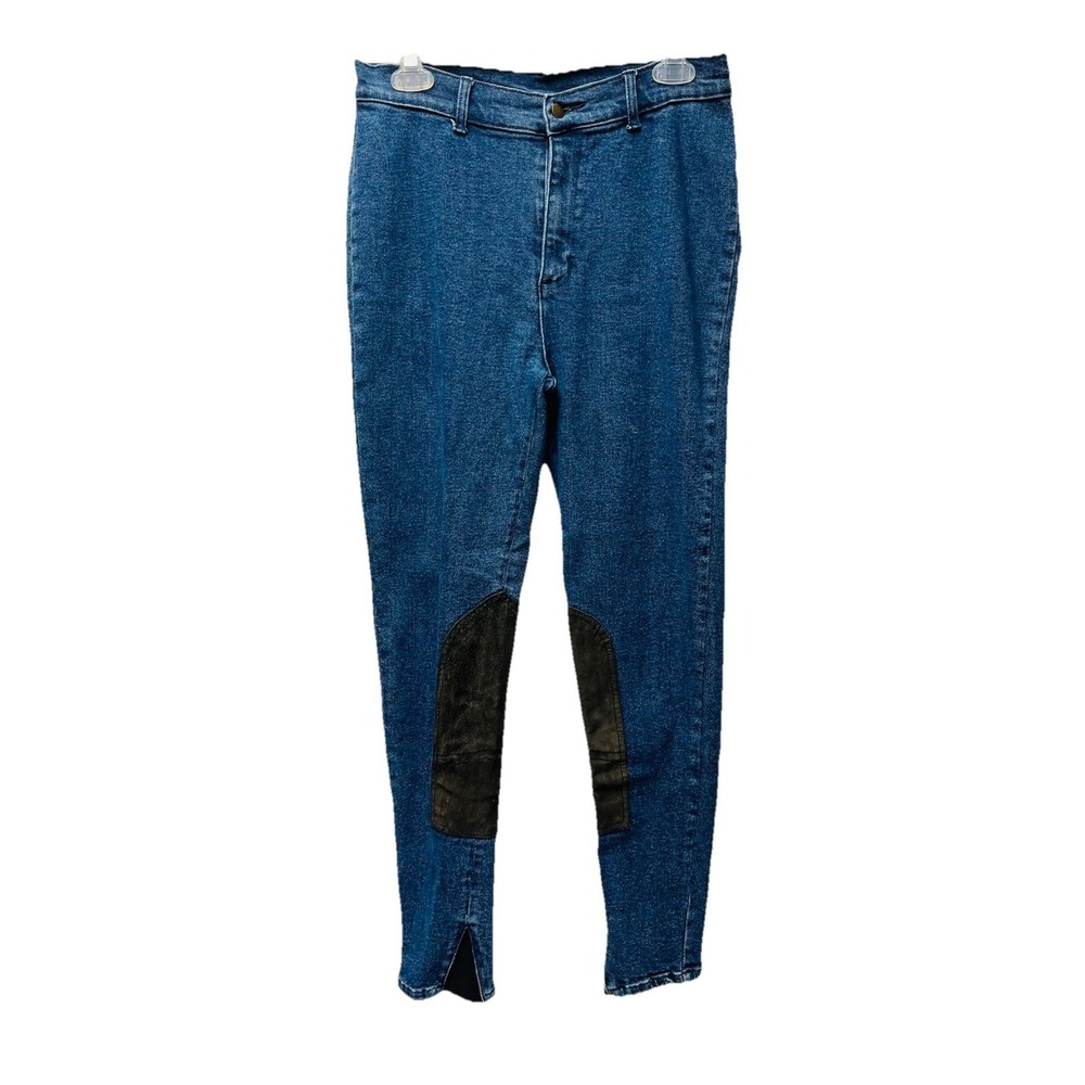 The Horsewoman Spirit 30 Denim Equestrian Breeches Riding Pants Western Cowgirl